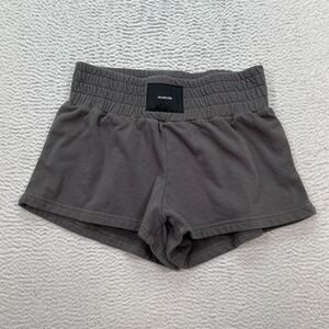 TALENTLESS  Women's  Boxing style lounge Shorts Gray Size Medium 28 x 2"